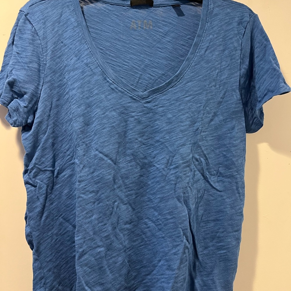 ATM Anthony Thomas Melillo Light Blue Tee